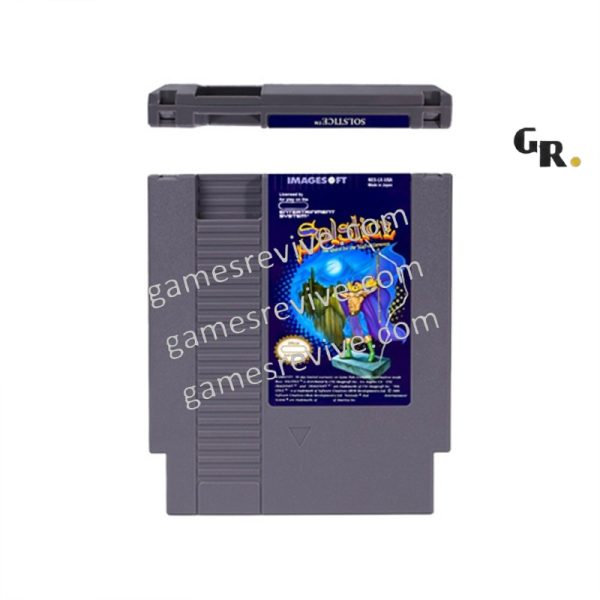 Solstice - The Quest for the Staff of Demnos - Nintendo NES Solstice - The Quest for the Staff of Demnos - Nintendo NES