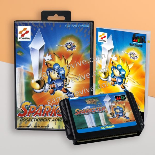 Sparkster - Sega Megadrive Jap