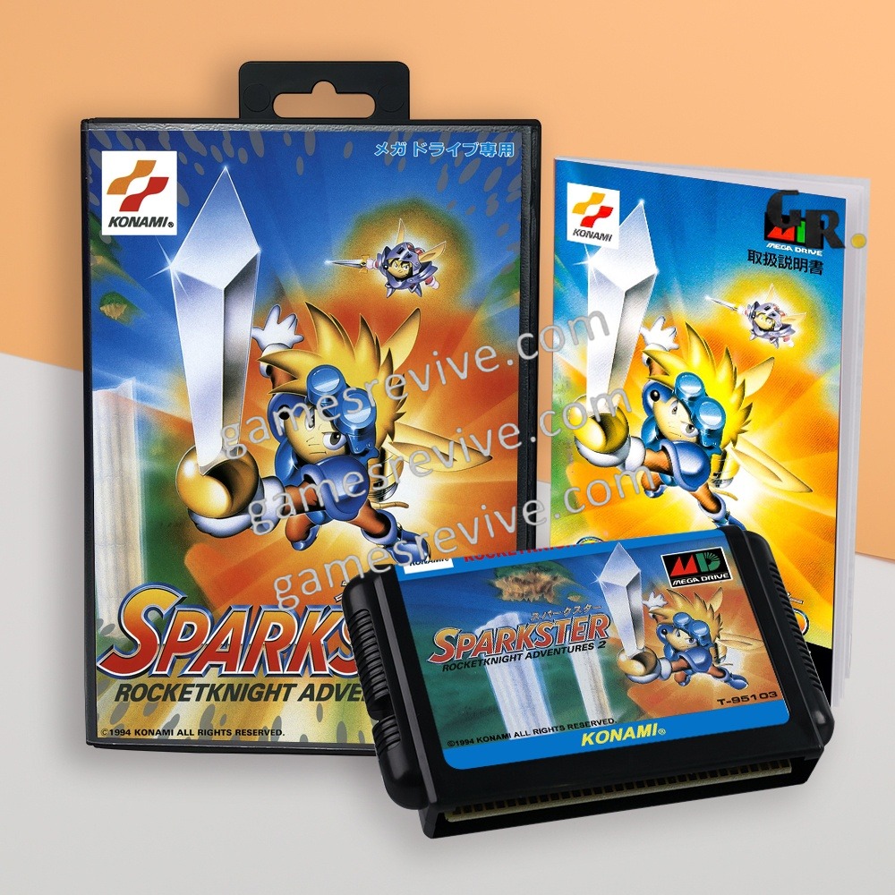 Sparkster - Sega Megadrive Jap Sparkster - Sega Megadrive Jap