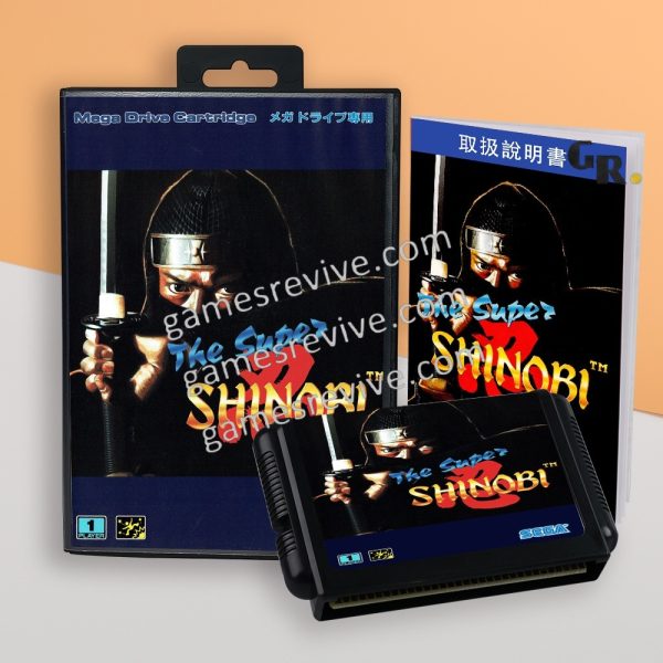 Super Shinobi The - Sega Megadrive Jap Super Shinobi The - Sega Megadrive Jap
