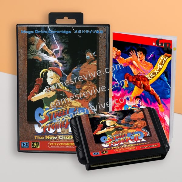 Super Street Fighter II the new challengers - Sega Megadrive Jap Super Street Fighter II the new challengers - Sega Megadrive Jap