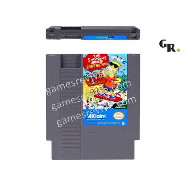 The Simpsons - Bart Vs. the Space Mutants - Nintendo NES The Simpsons - Bart Vs. the Space Mutants - Nintendo NES