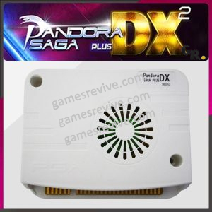 Carte JAMMA Pandora Saga DX2 Plus — 9 800 jeux, HDMI VGA CRT