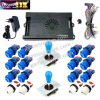 Kit borne d'arcade Pandora Saga DX 2 Plus — joysticks et boutons, 9 800 jeux — Tout bleu Kit borne d'arcade Pandora Saga DX 2 Plus — joysticks et boutons, 9 800 jeux