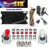 Pandora Saga DX2 — 9 800 jeux, carte seule ou kit complet SANWA — Kit rouge et blanc Pandora Saga DX2 — 9 800 jeux, carte seule ou kit complet SANWA