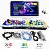 Console d'arcade Pandora Saga Plus DX — 26 800 jeux, 6 boutons, pause et sauvegarde — Décor B Console d'arcade Pandora Saga Plus DX — 26 800 jeux, 6 boutons, pause et sauvegarde