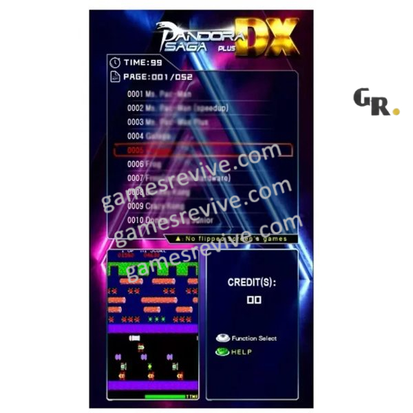 Carte Pandora Saga DX Plus — borne cocktail, trackball, 3 516 jeux Carte Pandora Saga DX Plus — borne cocktail, trackball, 3 516 jeux
