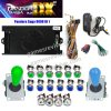Pandora Saga DX2 — 9 800 jeux, carte seule ou kit complet SANWA — Kit vert et bleu Pandora Saga DX2 — 9 800 jeux, carte seule ou kit complet SANWA