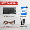 Carte Pandora Saga DX 2 Plus — version familiale, JAMMA, jusqu'à 26 800 jeux — 26 800 jeux + alimentation Carte Pandora Saga DX 2 Plus — version familiale, JAMMA, jusqu'à 26 800 jeux
