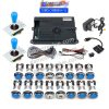 Kit borne d'arcade Pandora Saga EX2 — joysticks et boutons LED, 10 888 jeux — Tout bleu Kit borne d'arcade Pandora Saga EX2 — joysticks et boutons LED, 10 888 jeux