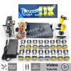 Kit borne d'arcade Pandora Saga DX — joysticks SANWA, boutons LED, monnayeur — Tout jaune Kit borne d'arcade Pandora Saga DX — joysticks SANWA, boutons LED, monnayeur