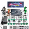 Kit borne d'arcade Pandora Saga — 4 710 jeux, SANWA et boutons LED — Tout vert Kit borne d'arcade Pandora Saga — 4 710 jeux, SANWA et boutons LED