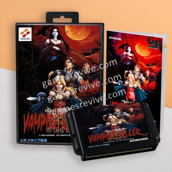 Vampire Killer - Sega Megadrive Jap Vampire Killer - Sega Megadrive Jap