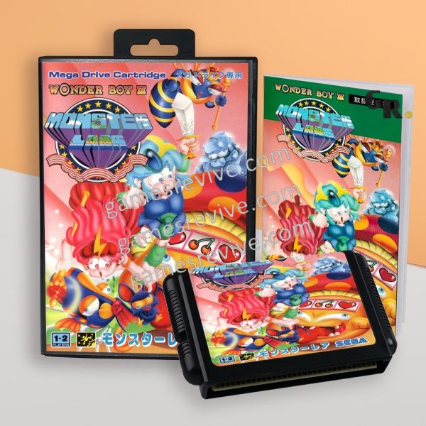 Wonder Boy III Monster Lair - Sega Megadrive Jap Wonder Boy III Monster Lair - Sega Megadrive Jap