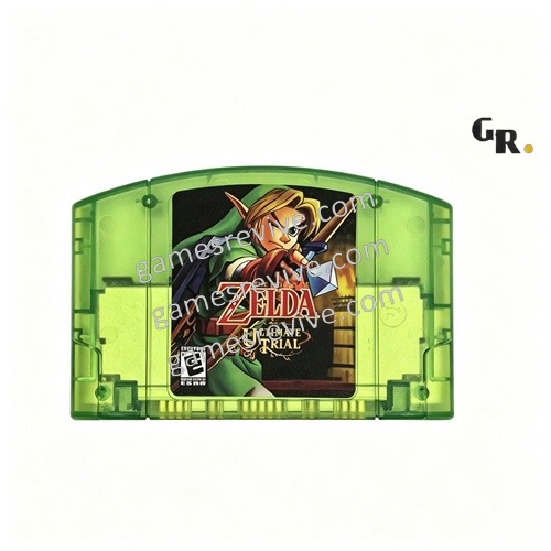 Zelda The Ultimate Trial Cartouche Transparente - Nintendo 64