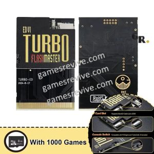 Turbo Flashmaster 1000 en 1 — carte de jeux NEC PC Engine / TurboGrafx-16