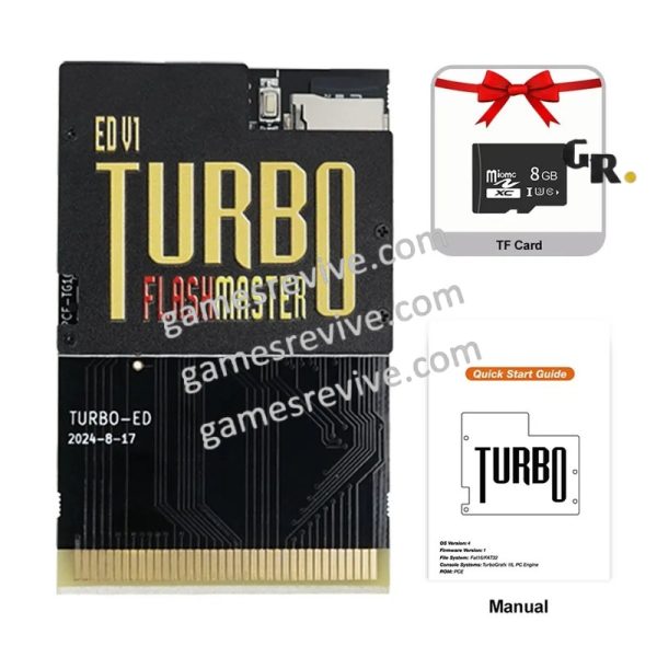 2 Turbo Flashmaster 1000 en 1 — carte de jeux NEC PC Engine / TurboGrafx-16